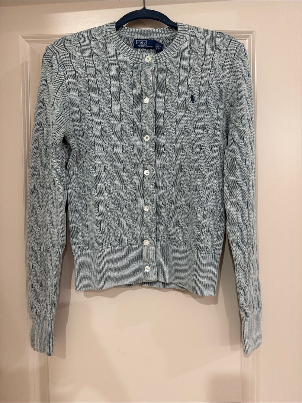 Polo by Ralph Lauren Cable-Knit Button Cardigan